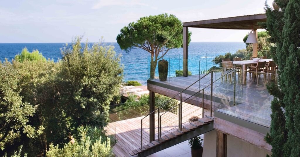 hébergement près d’Ajaccio vue mer maquis Corse